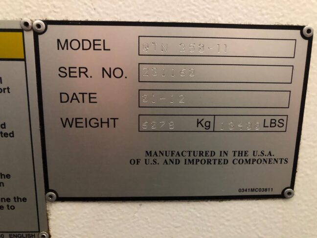 2012 Mazak QTN-350 II CNC Turning Center (#15) - Image 8