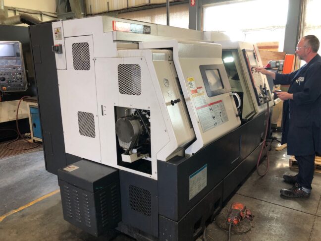 2006 Mazak QTN-250M-500 CNC Turning Center (#17) - Image 3