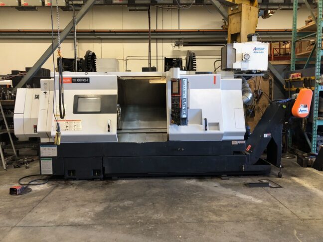 2010 Mazak QTN-450 II-1000 CNC Turning Center (#13)
