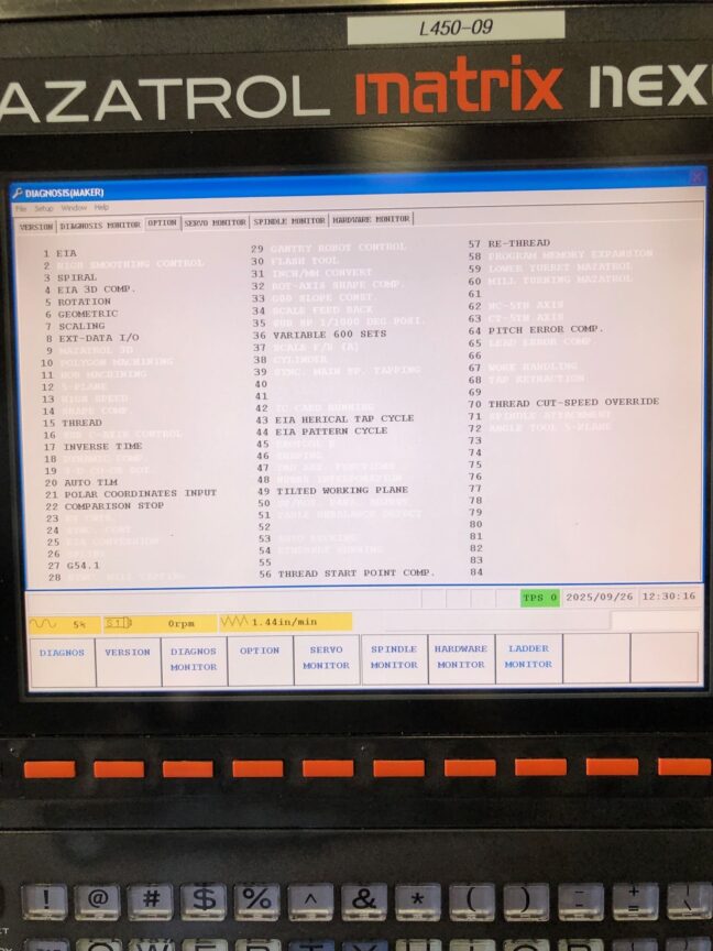2012 Mazak QTN-450 II-1000 CNC Turning Center (#22) - Image 10