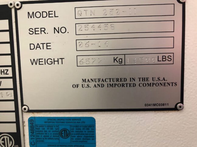 2014 Mazak QTN-250 II-1000 CNC Turning Center (#16) - Image 9